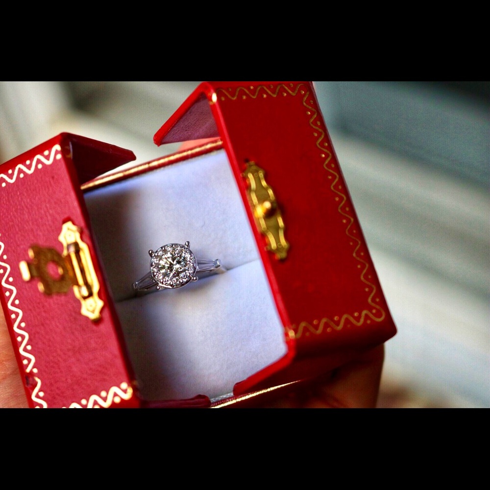 1.26 carat diamond ring